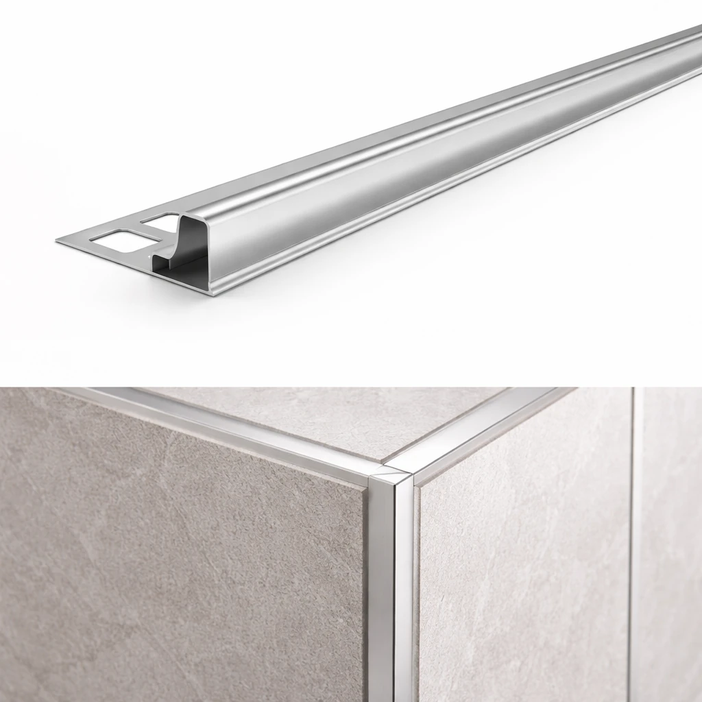 Euroshrinks Perfil Aluminio Plata 2.5 m